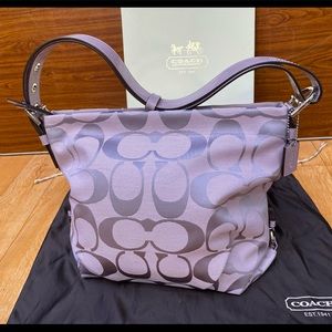 COACH Light Lilac Purple bag